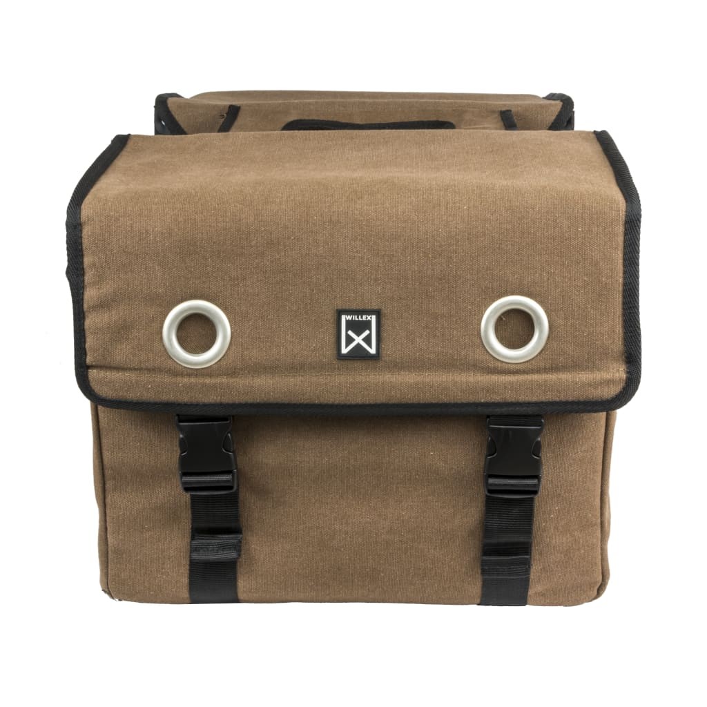 Willex Newspaper Bag Canvas 52 L Brown 11343 9 Willex Newspaper Bag Canvas 52 L Brown 11343